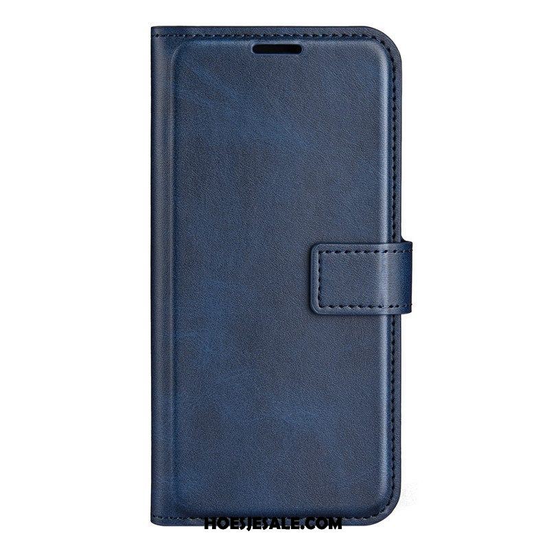 Folio-hoesje voor Samsung Galaxy S23 Plus 5G Stijl Leer Kleur