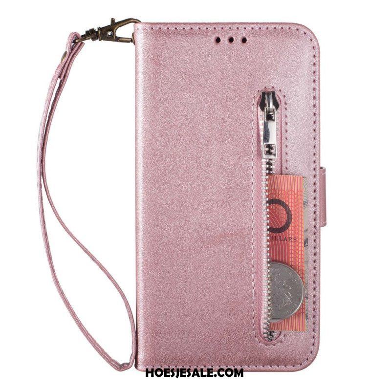 Folio-hoesje voor Samsung Galaxy Z Fold 4 Met Ketting Glamour Met Bandjes