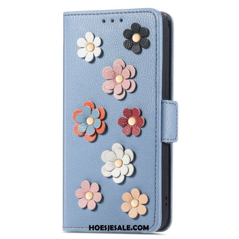 Folio-hoesje voor Sony Xperia 1 IV Decoratieve Bloemen