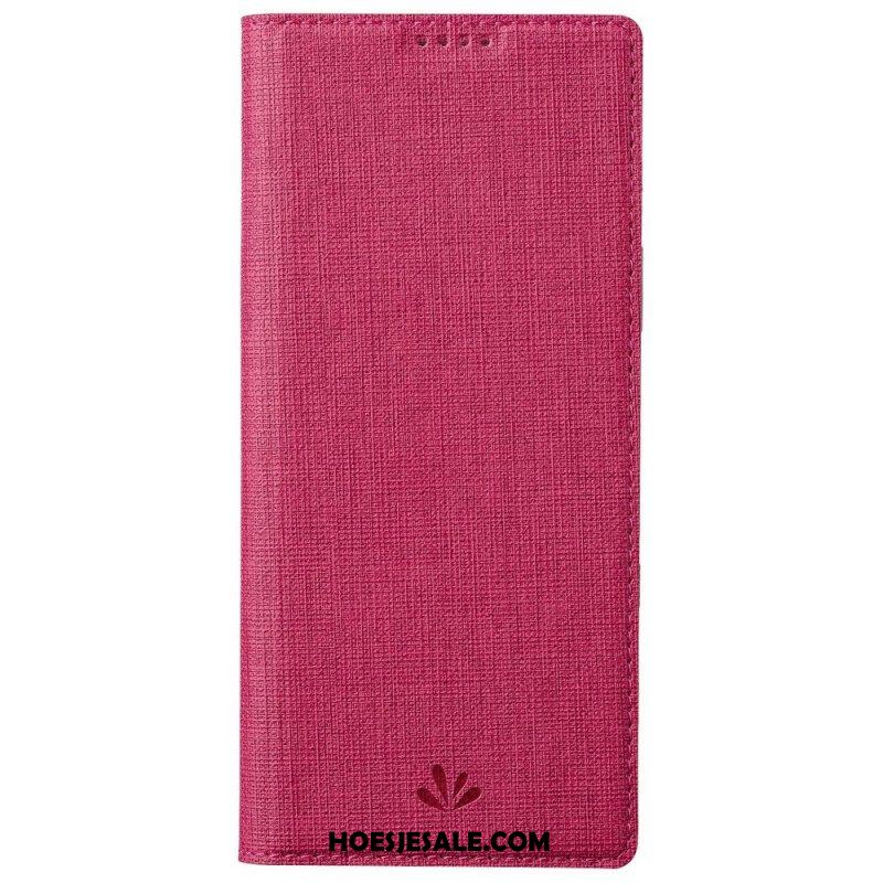 Folio-hoesje voor Sony Xperia 1 IV Vili-stoffentextuur