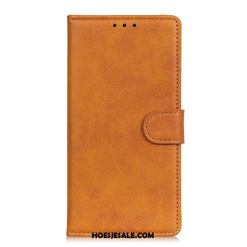 Folio-hoesje voor Xiaomi 12T / 12T Pro Mat Kunstleer