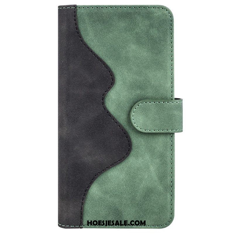 Folio-hoesje voor Xiaomi 12T / 12T Pro Stijlvolle Two-tone