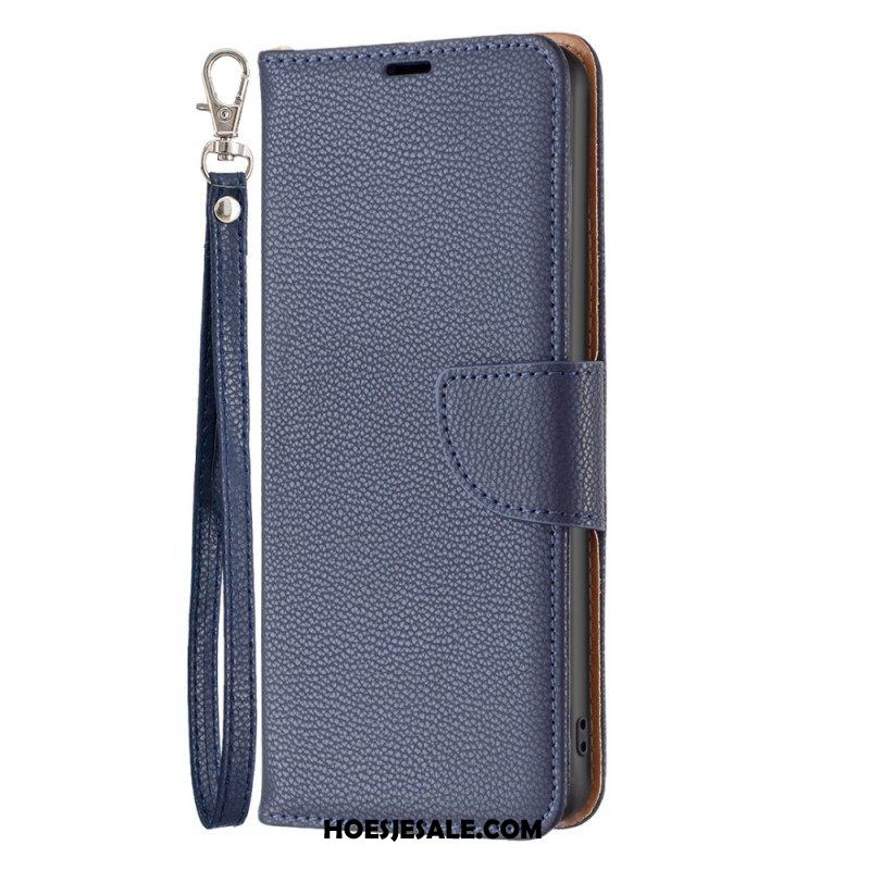 Folio-hoesje voor Xiaomi 13 Lychee Schuine Sluiting