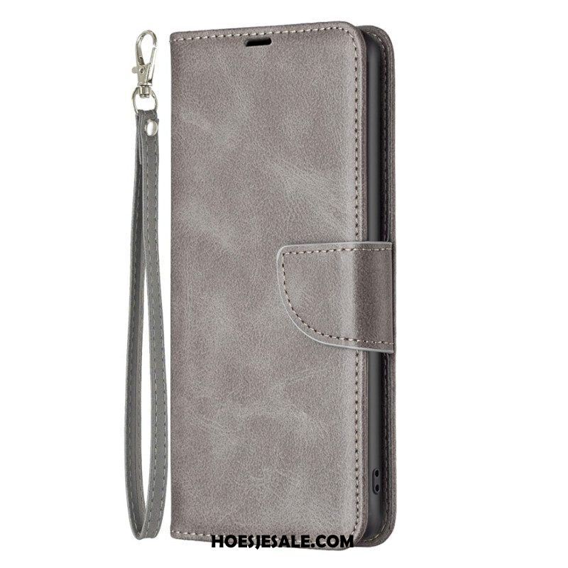 Folio-hoesje voor Xiaomi 13 Schuine Sluiting