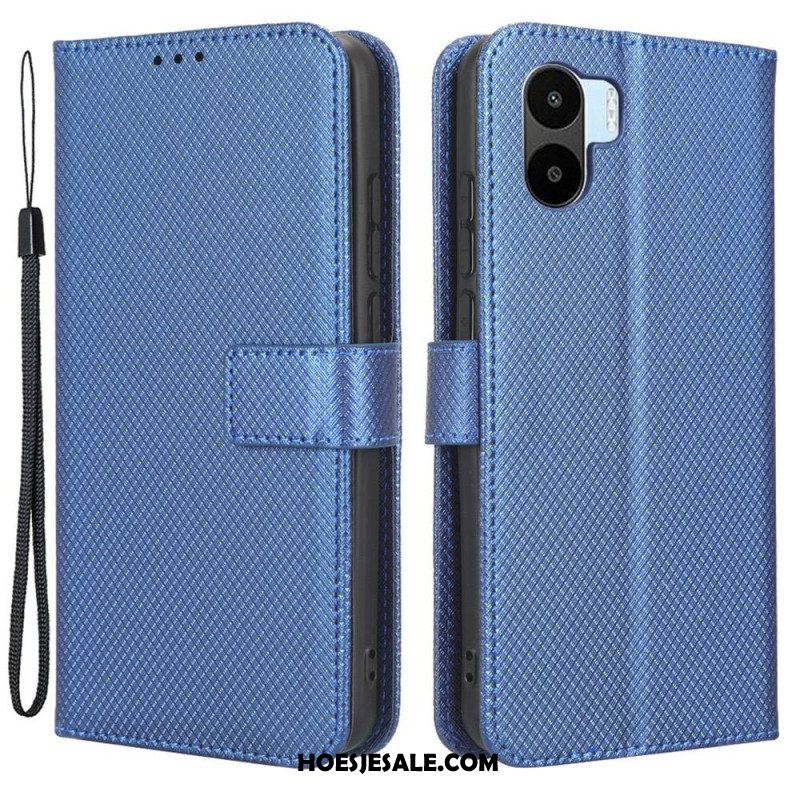 Folio-hoesje voor Xiaomi Redmi A1 Met Ketting Riem Selectie