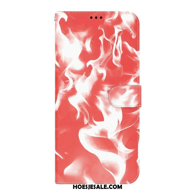 Folio-hoesje voor Xiaomi Redmi Note 10 5G Abstract Patroon