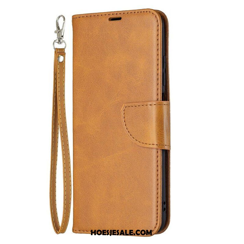 Folio-hoesje voor Xiaomi Redmi Note 10 5G Flip Case Gladde Flap Schuin