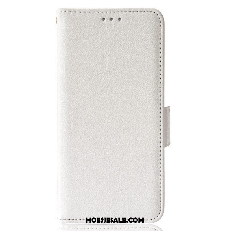 Folio-hoesje voor Xiaomi Redmi Note 11 / 11S Lychee-textuur