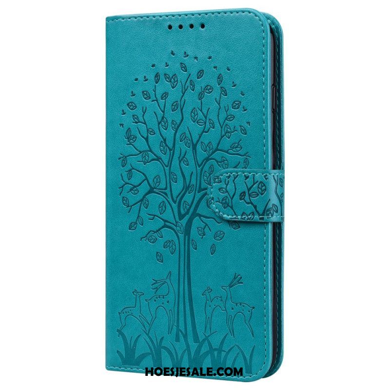 Folio-hoesje voor Xiaomi Redmi Note 11 Pro / 11 Pro 5G Boom En Herten