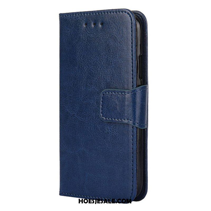 Folio-hoesje voor Xiaomi Redmi Note 11 Pro / 11 Pro 5G Retro Kunstleer