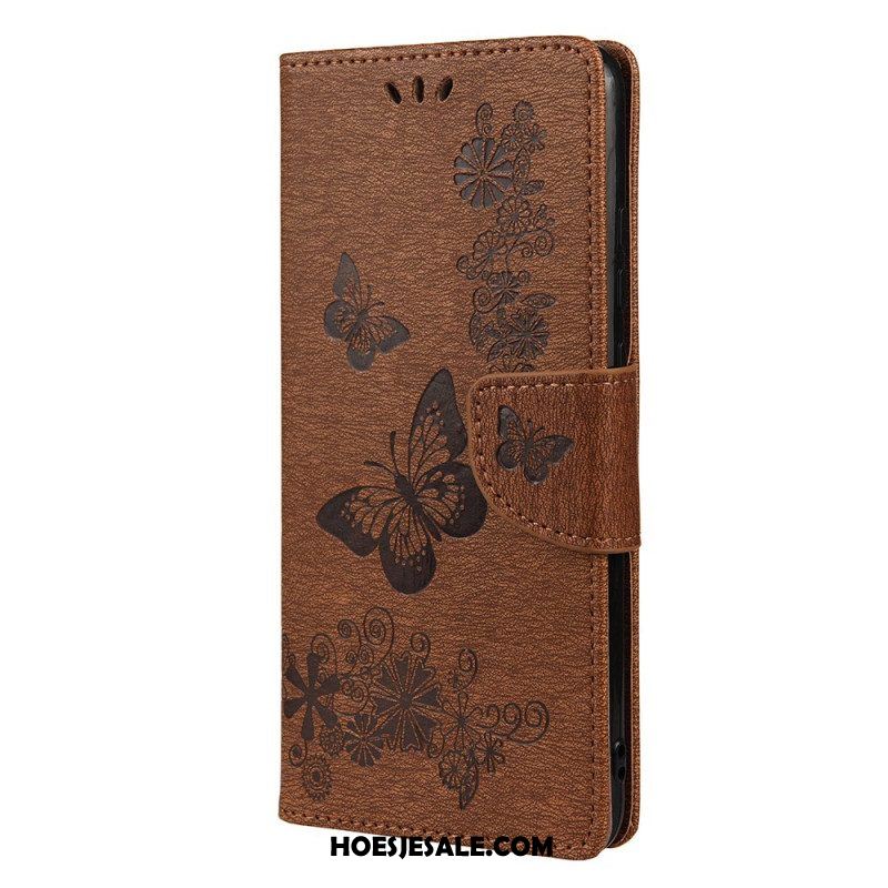 Folio-hoesje voor Xiaomi Redmi Note 11 Pro Plus 5G Vlinders