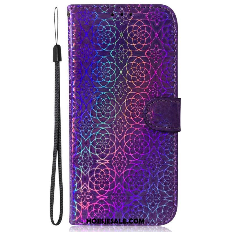 Folio-hoesje voor Xiaomi Redmi Note 12 5G Disco-stijl