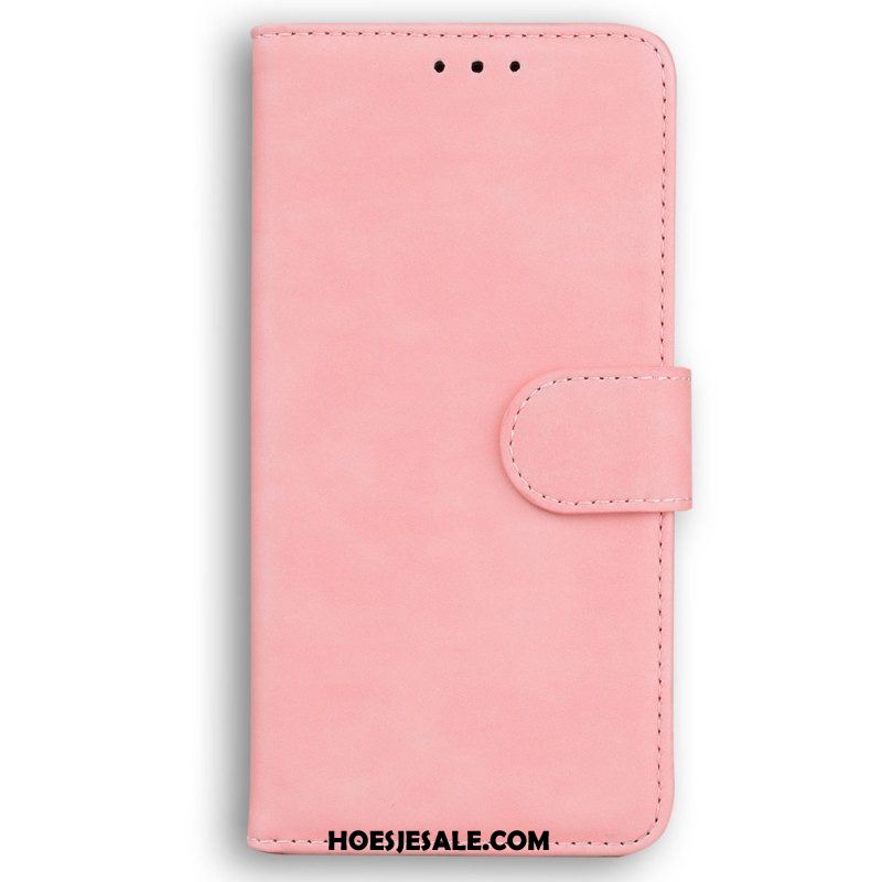 Folio-hoesje voor Xiaomi Redmi Note 12 5G Kunstleer Effen