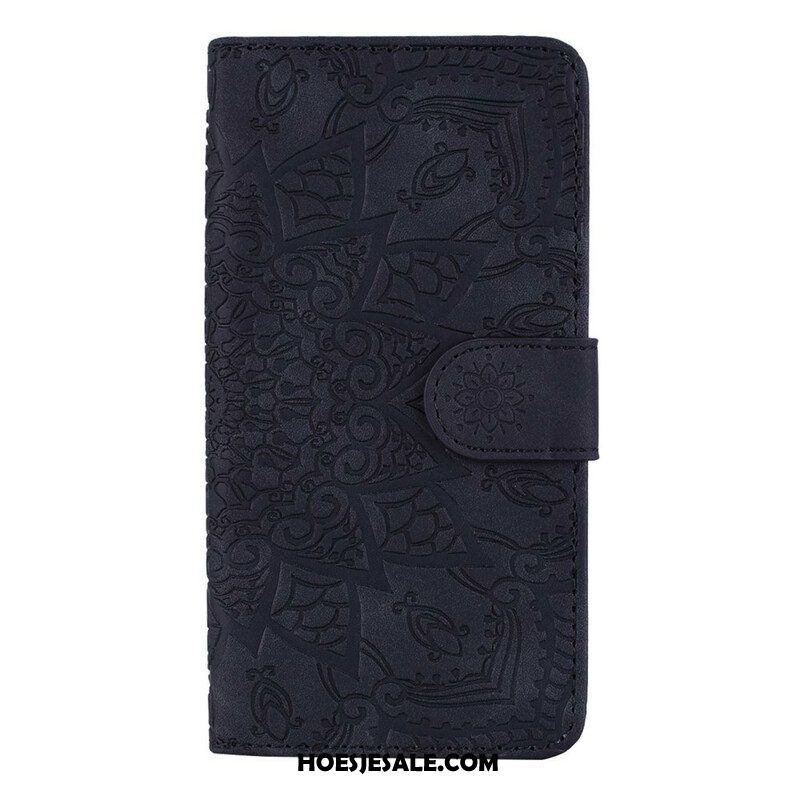 Folio-hoesje voor iPhone 13 Pro Barok-mandala