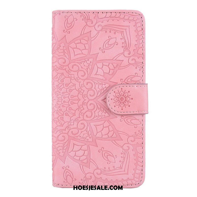 Folio-hoesje voor iPhone 13 Pro Barok-mandala