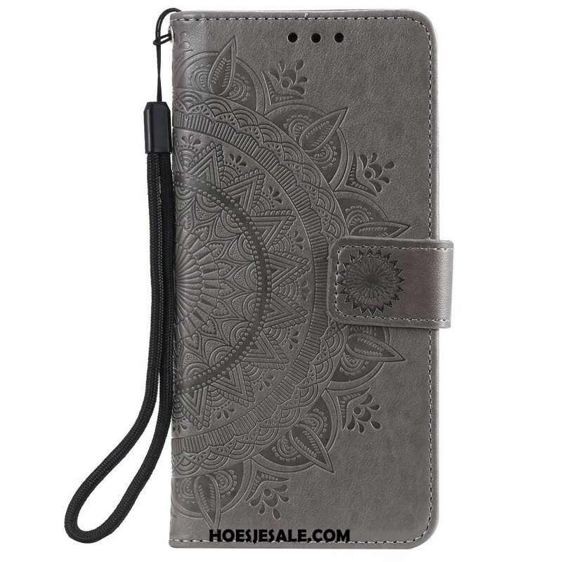 Folio-hoesje voor iPhone 13 Pro Zon Mandala