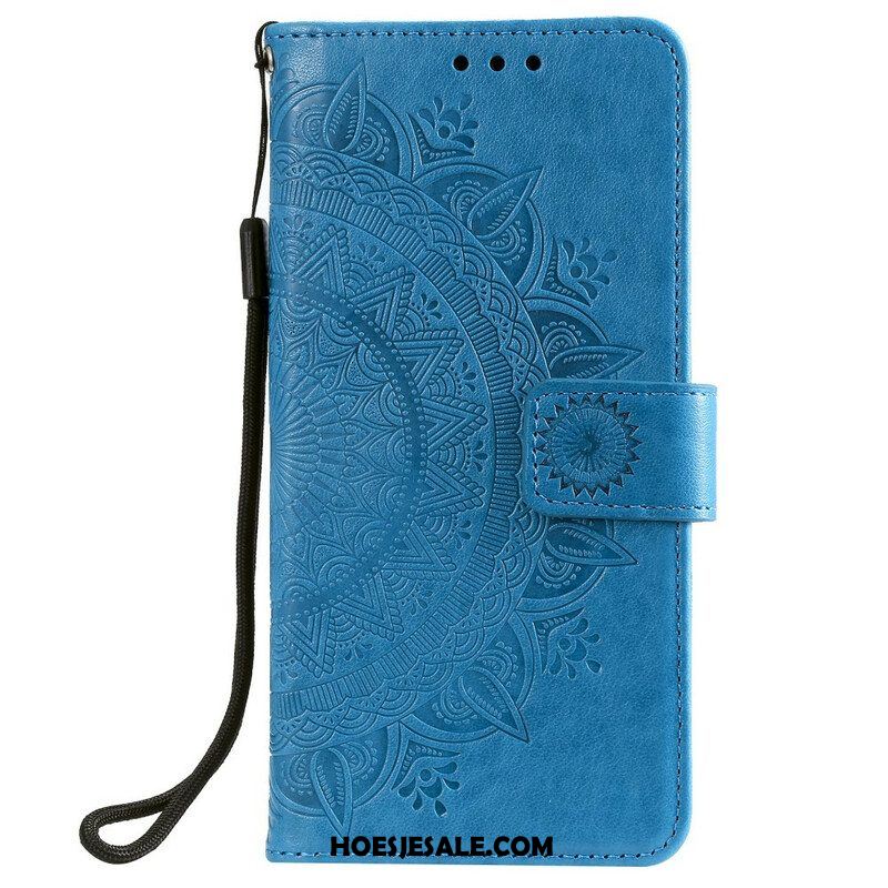 Folio-hoesje voor iPhone 13 Pro Zon Mandala