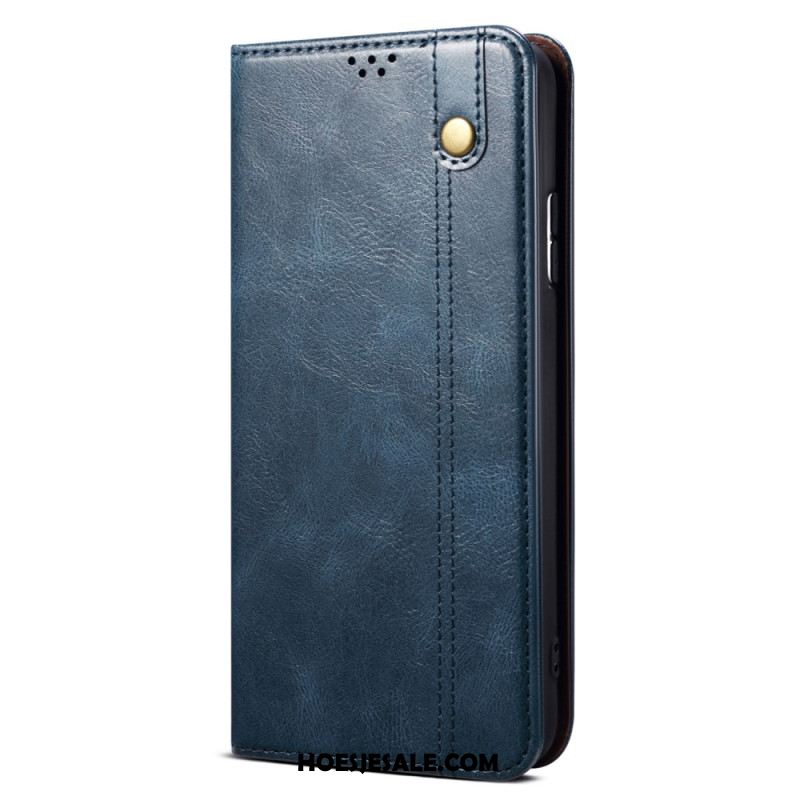 Hoesje Case Huawei Nova 12 Se Telefoonhoesje Gewaxt Imitatieleer