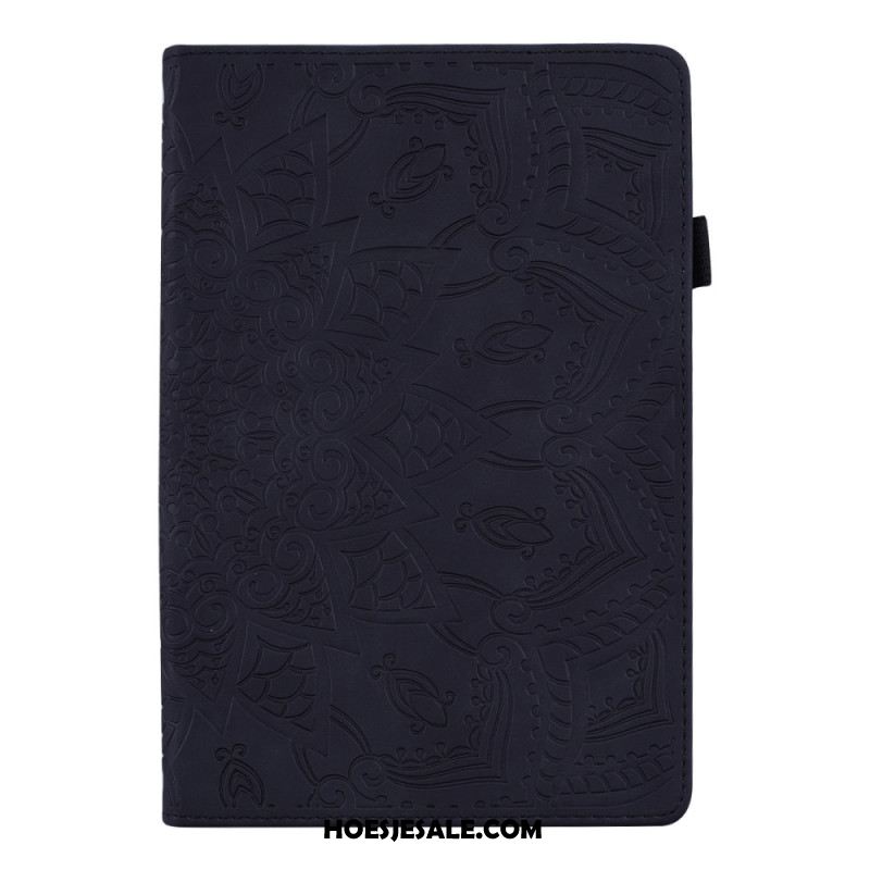 Hoesje Case Samsung Galaxy Tab S9 Fe Plus Telefoonhoesje Bloemmotief