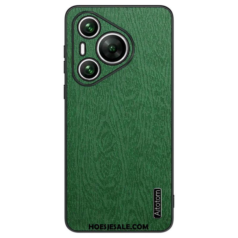 Hoesje Huawei Pura 70 Leertextuur