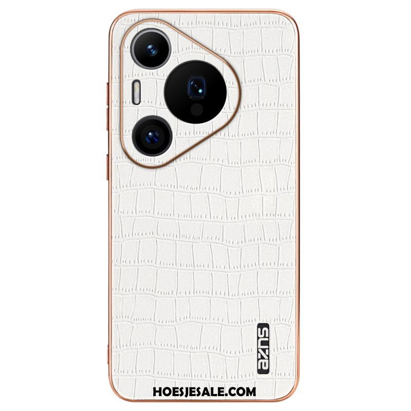 Hoesje Huawei Pura 70 Pro Krokodilpatroon Azns