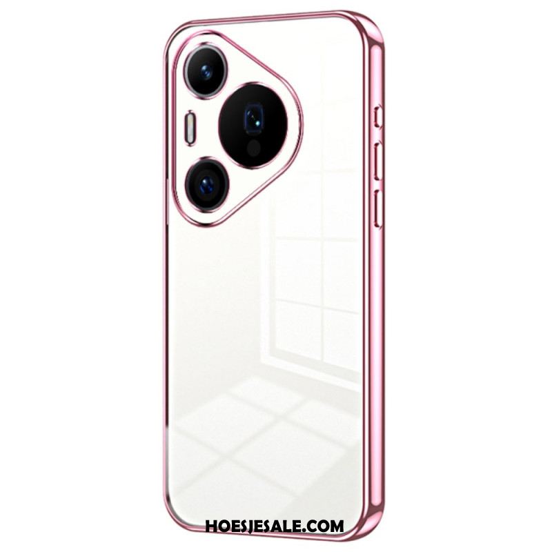 Hoesje Huawei Pura 70 Pro Metalen Stijlranden Bescherming Hoesje