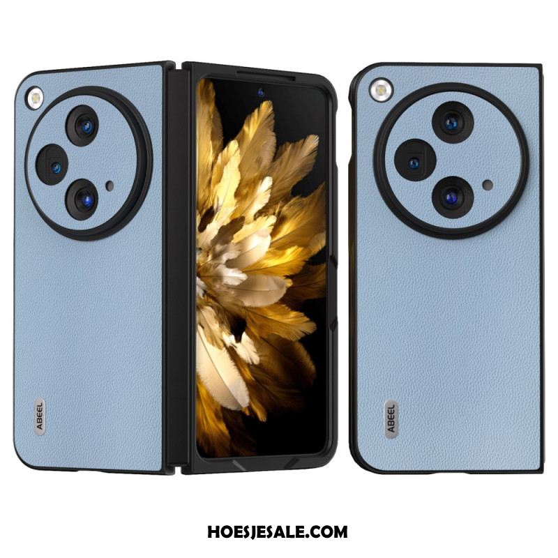 Hoesje Oneplus Open Abeel-leer