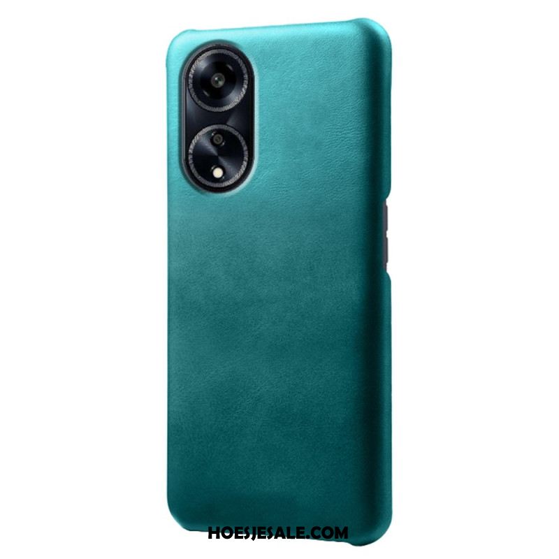 Hoesje Oppo A98 5g Ledereffect