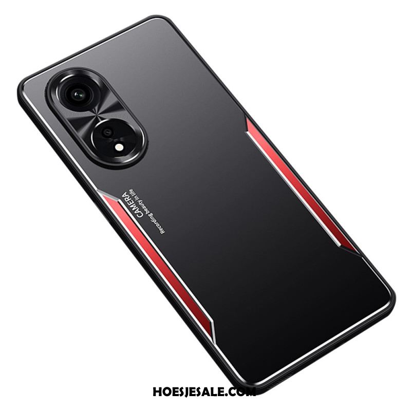 Hoesje Oppo A98 5g Metaaleffect