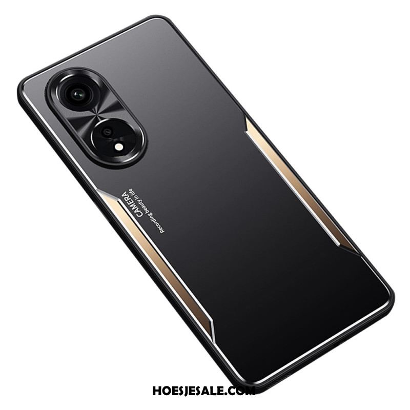 Hoesje Oppo A98 5g Metaaleffect