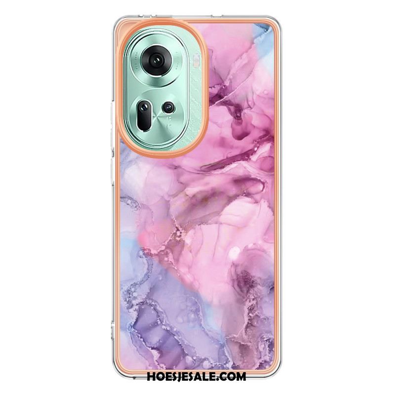 Hoesje Oppo Reno 11 5g Marmeren Stijl