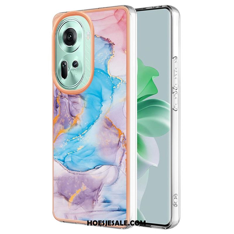 Hoesje Oppo Reno 11 5g Marmeren Variatie