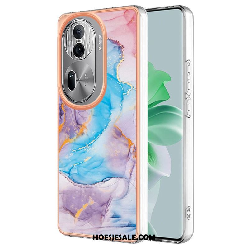 Hoesje Oppo Reno 11 Pro 5g Afgewezen Marmer