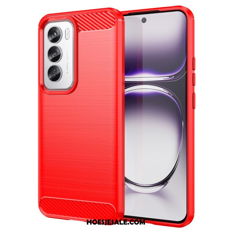 Hoesje Oppo Reno 12 Pro 5g Koolstofvezeltextuur