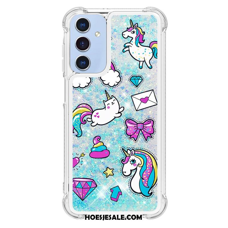 Hoesje Samsung Galaxy A15 5g Cartoonpatroonserie