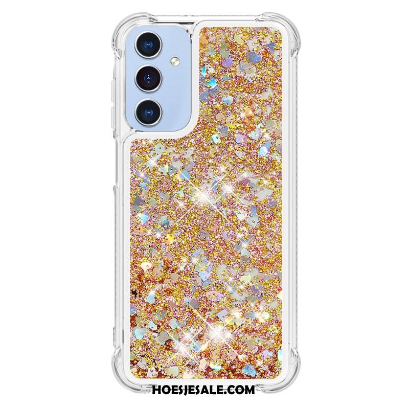 Hoesje Samsung Galaxy A15 5g Glitterontwerp