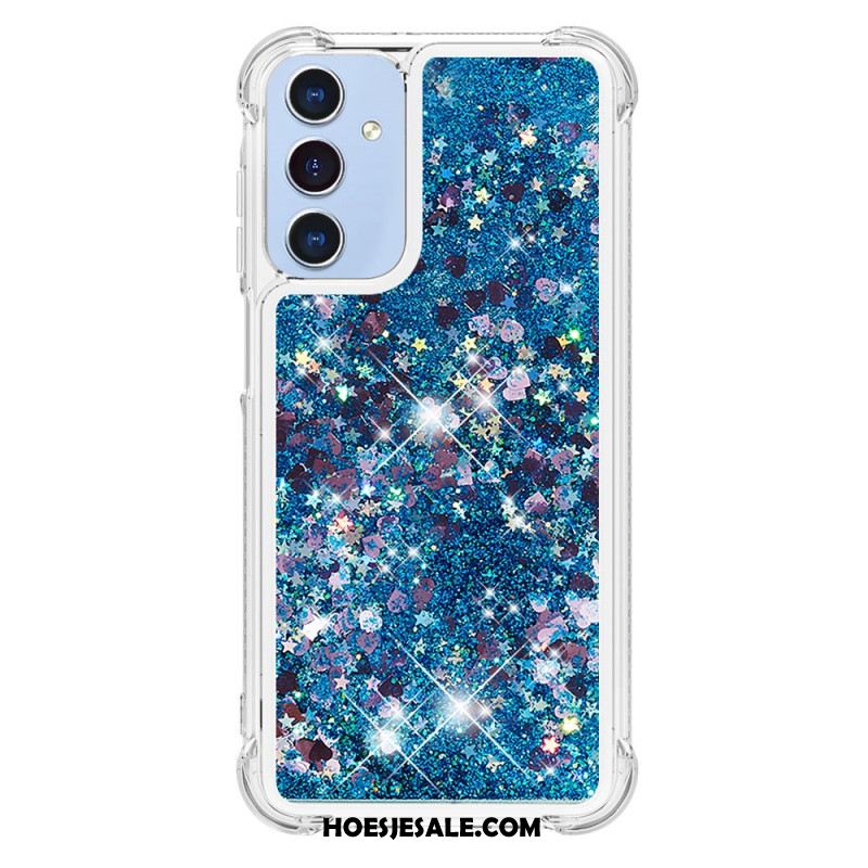 Hoesje Samsung Galaxy A15 5g Glitterontwerp