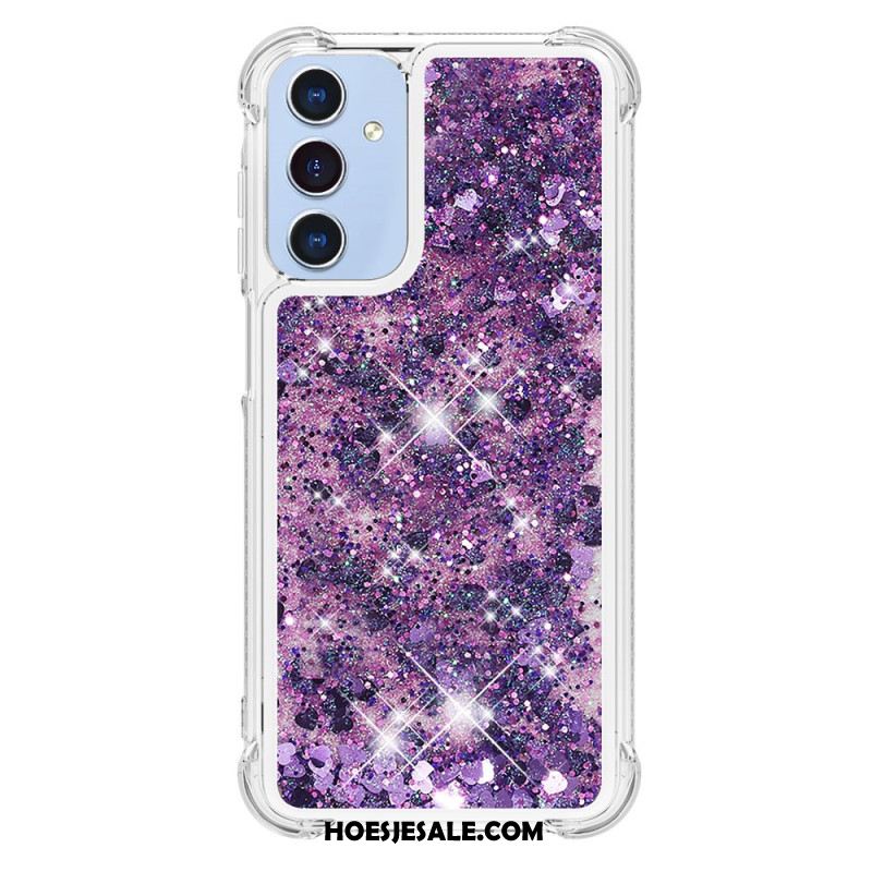 Hoesje Samsung Galaxy A15 5g Glitterontwerp