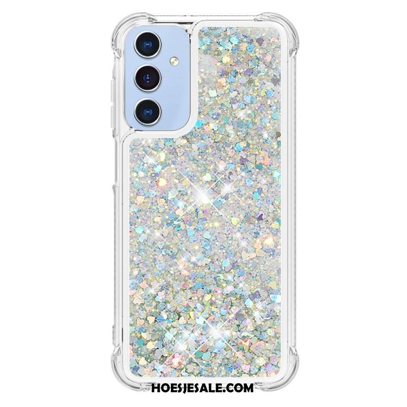 Hoesje Samsung Galaxy A15 5g Glitterontwerp