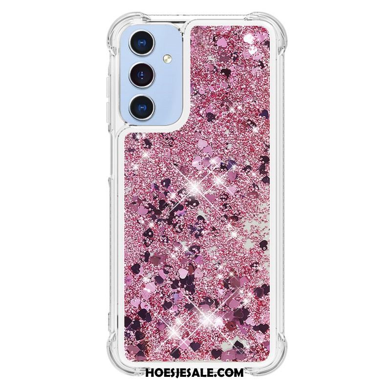 Hoesje Samsung Galaxy A15 5g Glitterontwerp