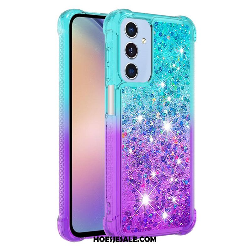 Hoesje Samsung Galaxy A15 5g Glitterverloop