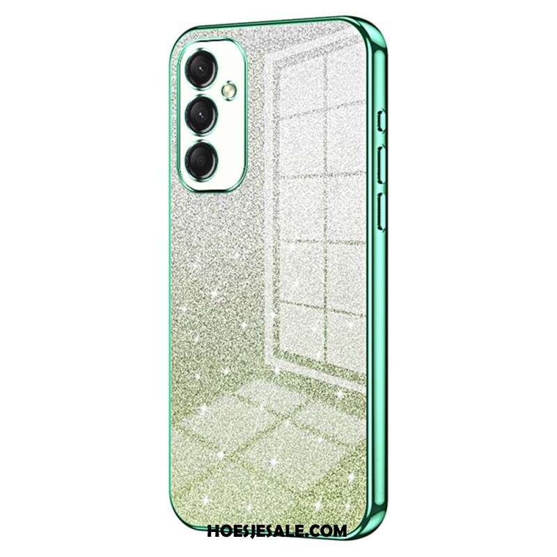 Hoesje Samsung Galaxy A16 5g Verloopglitter Bescherming Hoesje