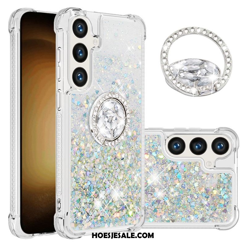 Hoesje Samsung Galaxy S24 Plus 5g Glitterringsteun