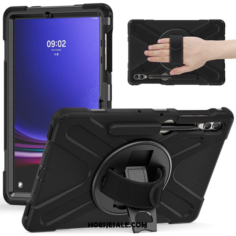 Hoesje Samsung Galaxy Tab S9 Plus Riem En Steun