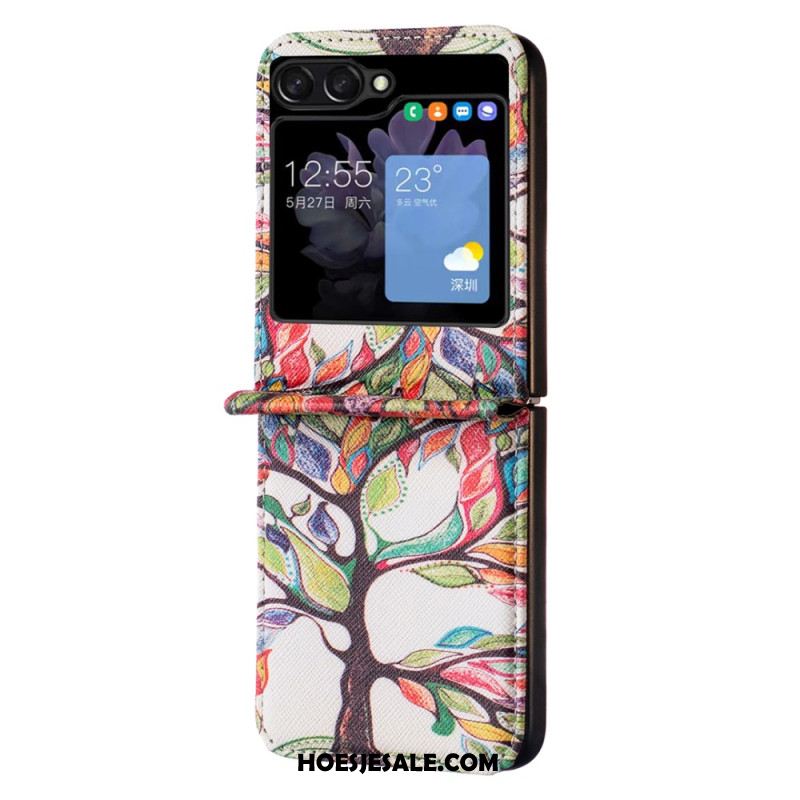 Hoesje Samsung Galaxy Z Flip 5 Boom Bescherming Hoesje