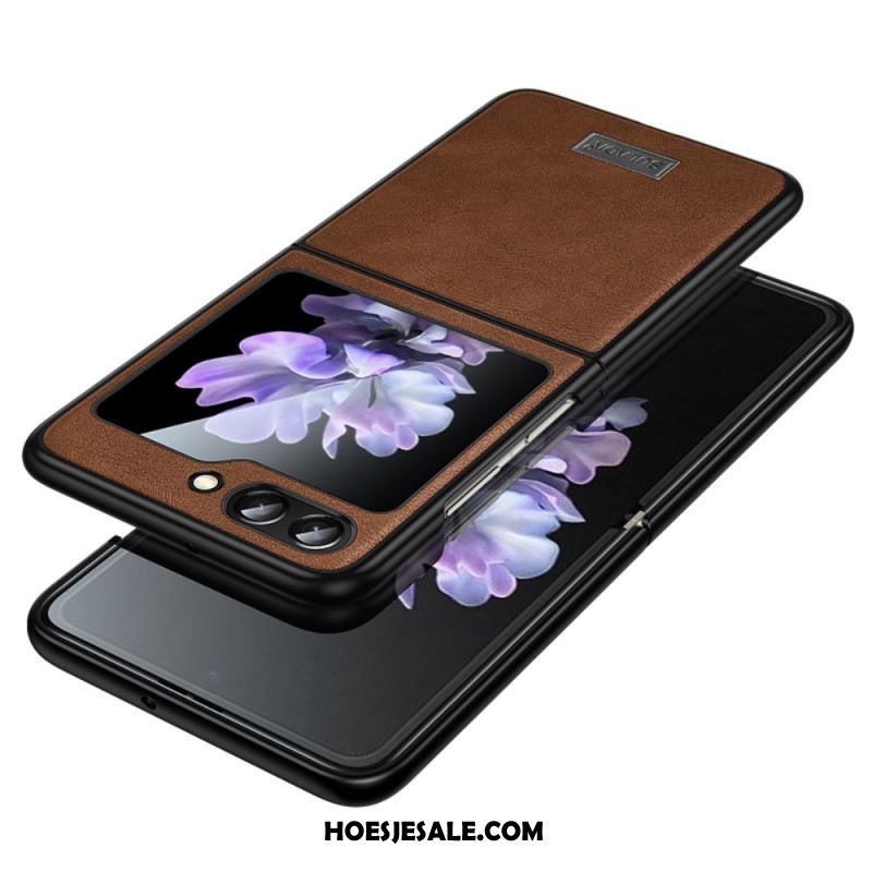 Hoesje Samsung Galaxy Z Flip 5 Kunstleer Sulada Bescherming Hoesje