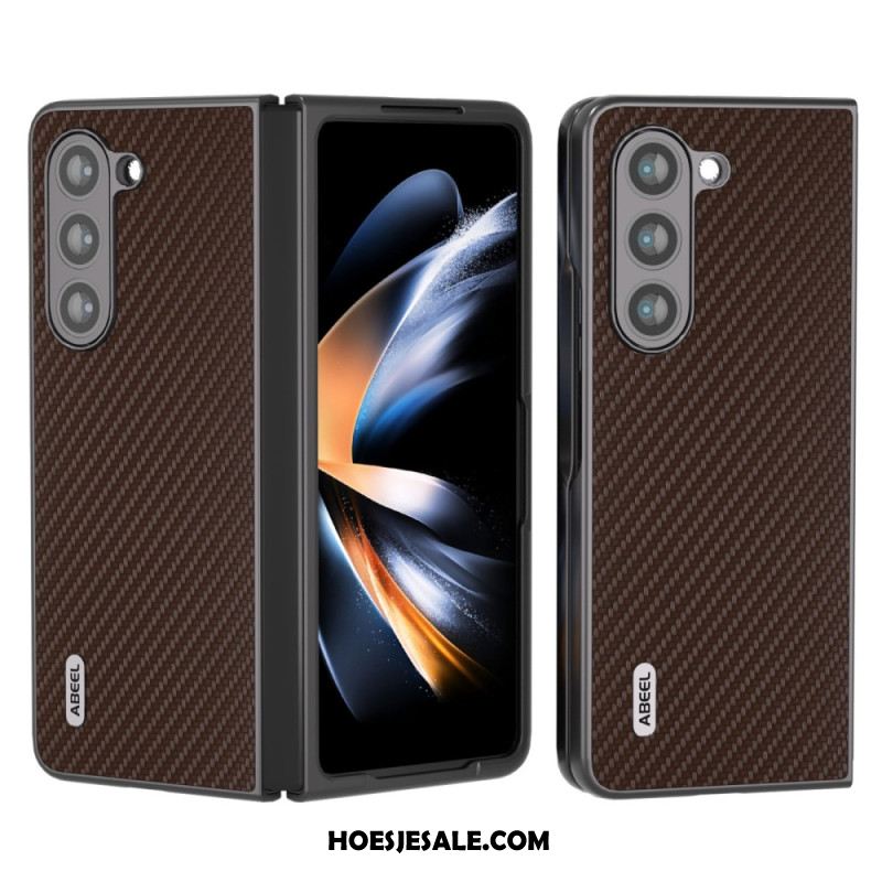 Hoesje Samsung Galaxy Z Fold 5 Abeel Koolstofvezel