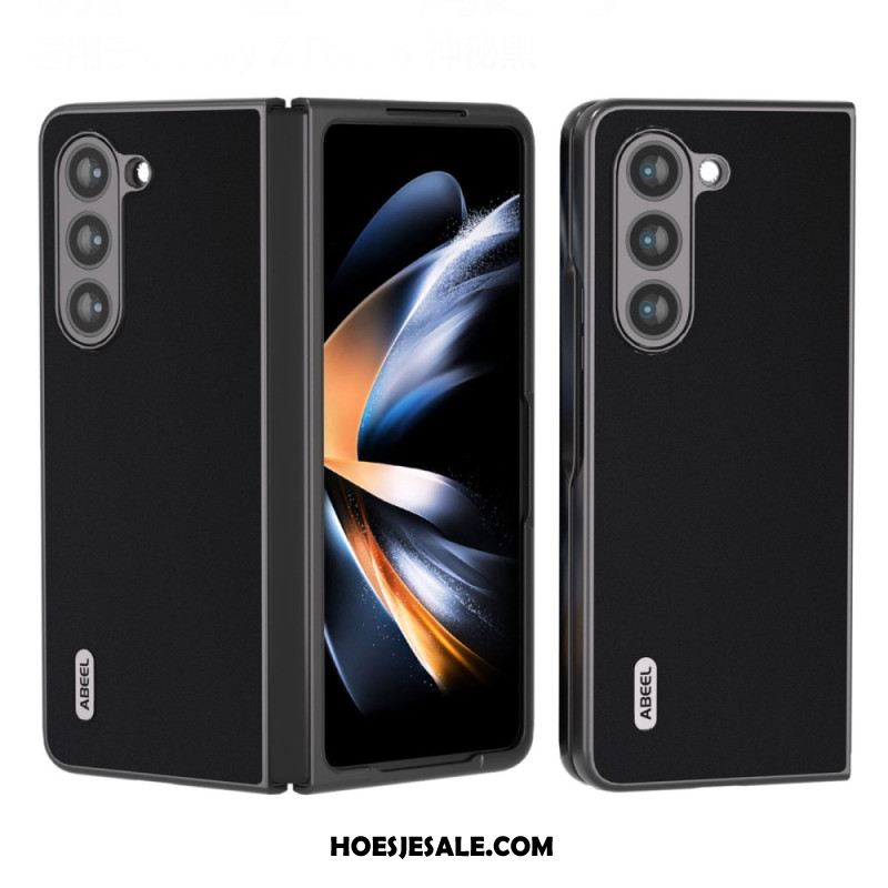 Hoesje Samsung Galaxy Z Fold 5 Abeel-leer