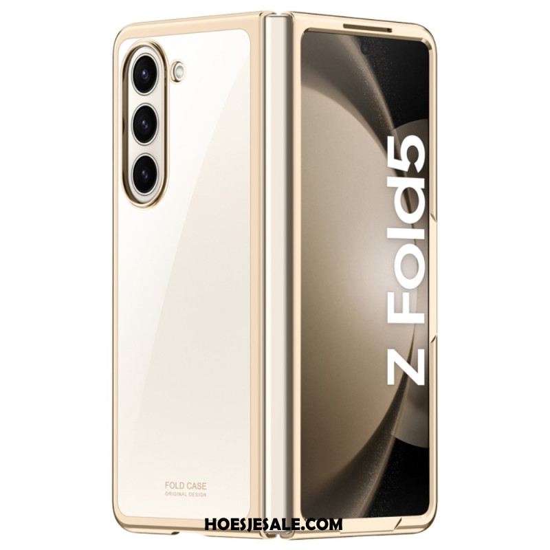 Hoesje Samsung Galaxy Z Fold 5 Discrete Metalen Randen