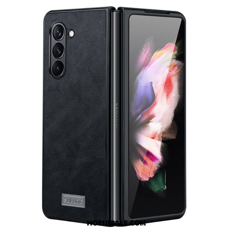 Hoesje Samsung Galaxy Z Fold 5 Elegance Leer Abeel